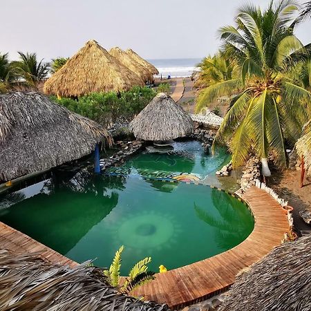 Eco-Hotel Playa Quilombo Las Lisas Eksteriør billede