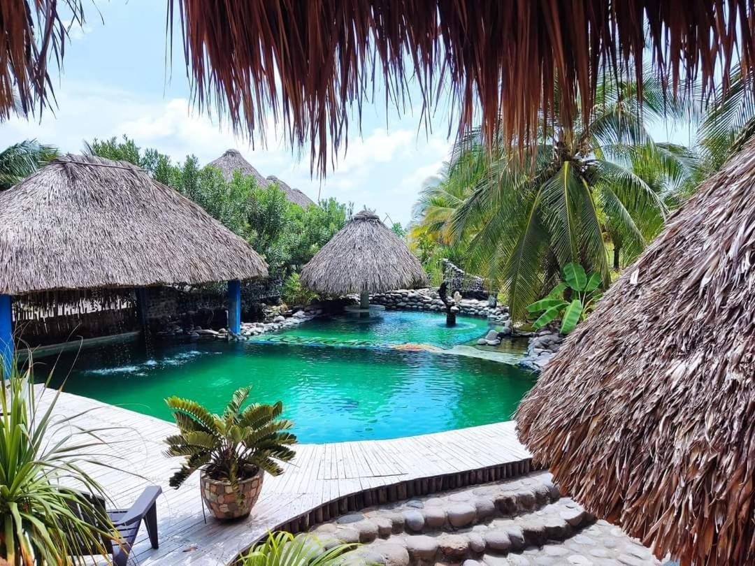 Eco-Hotel Playa Quilombo Las Lisas Eksteriør billede