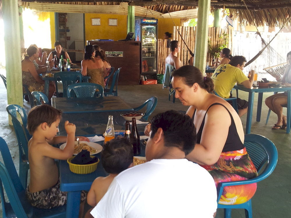 Eco-Hotel Playa Quilombo Las Lisas Eksteriør billede