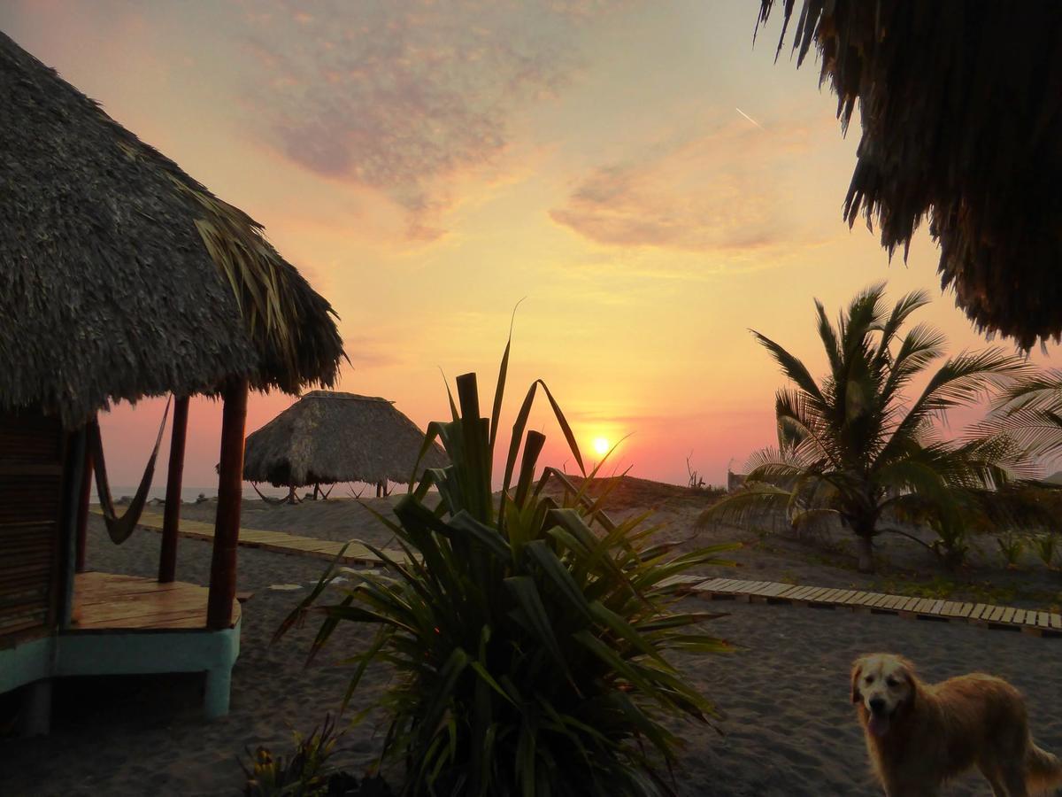 Eco-Hotel Playa Quilombo Las Lisas Eksteriør billede