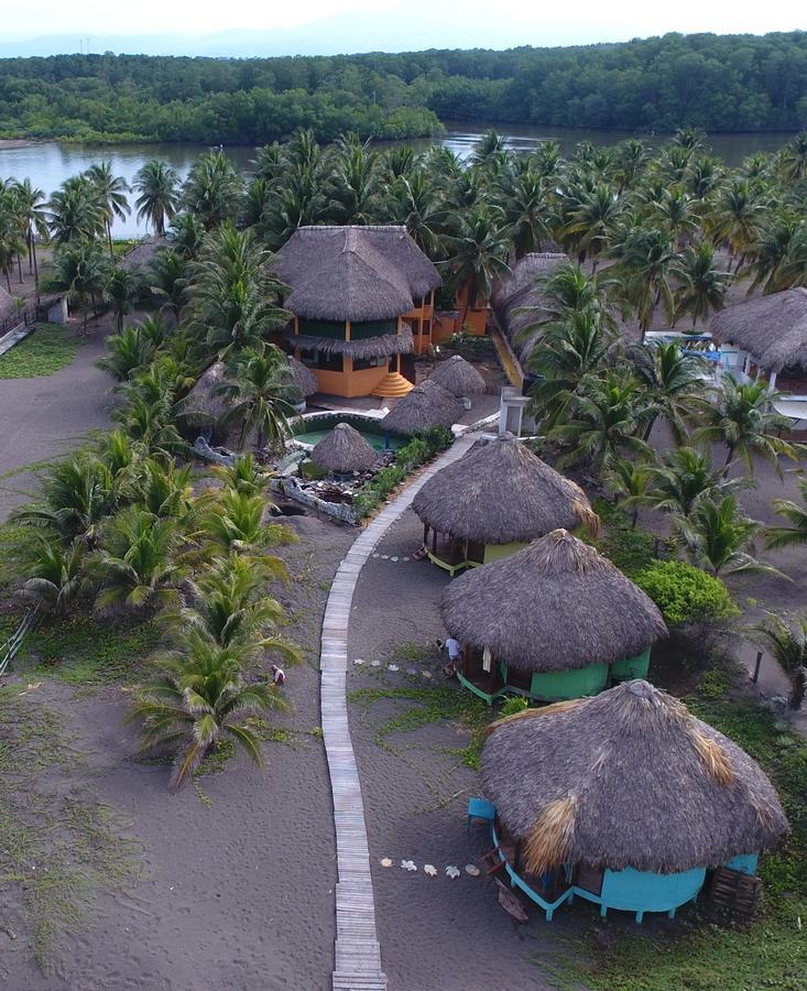 Eco-Hotel Playa Quilombo Las Lisas Eksteriør billede