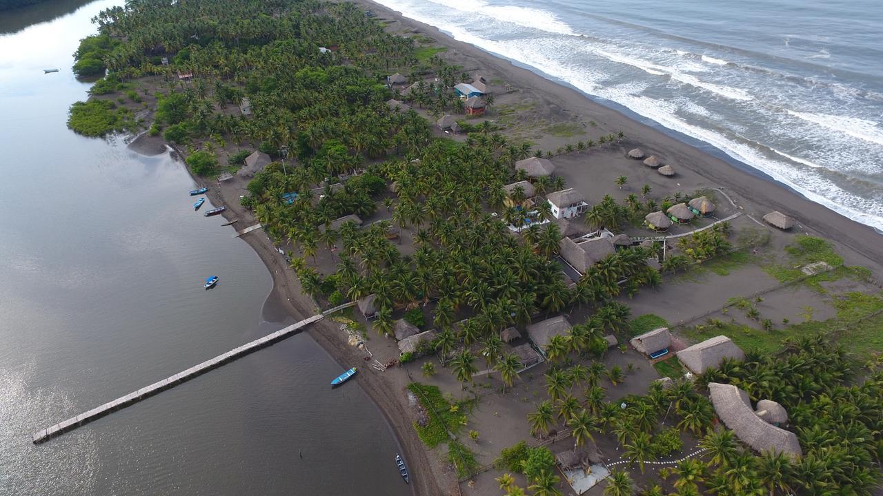 Eco-Hotel Playa Quilombo Las Lisas Eksteriør billede