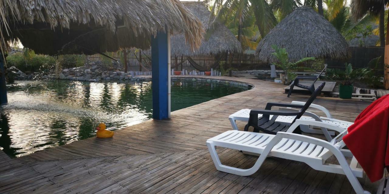 Eco-Hotel Playa Quilombo Las Lisas Eksteriør billede
